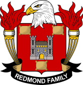 Coat of arms used by the Redmond family in the United States of America