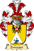 v.23 Coat of Family Arms from Germany for Zwerger