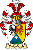 v.23 Coat of Family Arms from Germany for Tiefenbach
