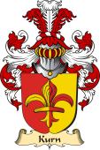 v.23 Coat of Family Arms from Germany for Kurn