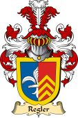 v.23 Coat of Family Arms from Germany for Regler