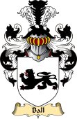 English Coat of Arms (v.23) for the family Ball