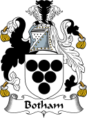 English Coat of Arms for Botham