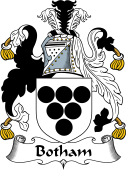 English Coat of Arms for the family Botham