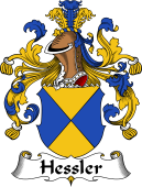 German Wappen Coat of Arms for Hessler