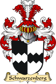 v.23 Coat of Family Arms from Germany for Schwarzenberg