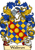 English or Welsh Family Coat of Arms (v.23) for Waldron