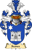 Scottish Family Coat of Arms (v.23) for Sconce