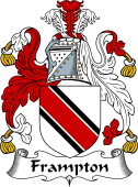 English Coat of Arms for the family Frampton