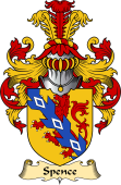 English Coat of Arms (v.23) for the family Spence II