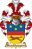 v.23 Coat of Family Arms from Germany for Brockhausen