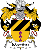 Portuguese Coat of Arms for Martins