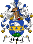 German Wappen Coat of Arms for Finkel