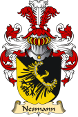v.23 Coat of Family Arms from Germany for Nesmann