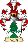 v.23 Coat of Family Arms from Germany for Kampe