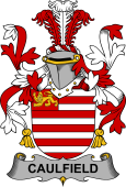 Irish Coat of Arms for Caulfield or Gaffney