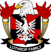 American Coat of Arms for Lothrop