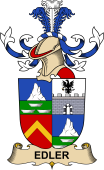 Republic of Austria Coat of Arms for Edler
