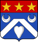 French Family Shield for Jouve