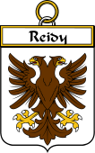 Irish Badge for Reidy or O'Reidy