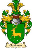 English Coat of Arms (v.23) for the family Clarkeson