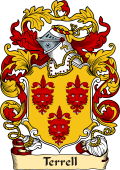 English or Welsh Family Coat of Arms (v.23) for Terrell (Leicestershire)