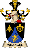 Republic of Austria Coat of Arms for Wrangel (de Koldehouen)