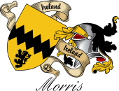Sept (Clan) Coat of Arms from Ireland for Morris