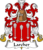 Coat of Arms from France for Larcher