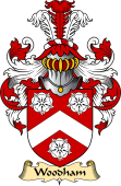English Coat of Arms (v.23) for the family Woodham
