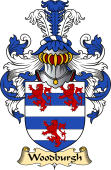 English Coat of Arms (v.23) for the family Woodburgh