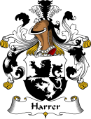 German Wappen Coat of Arms for Harrer