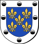 Spanish Family Shield for Fuentes