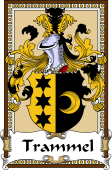 German Coat of Arms Wappen Bookplate  for Trammel