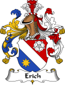 German Wappen Coat of Arms for Erich