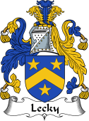 Irish Coat of Arms for Lecky