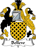 English Coat of Arms for the family Bellew
