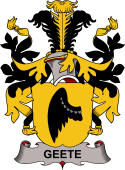 Swedish Coat of Arms for Geete