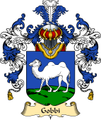 Italian Family Coat of Arms (v.25a) Gobbi