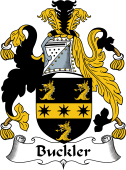 English Coat of Arms for the family Buckler