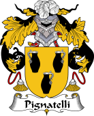 Portuguese Coat of Arms for Pignatelli