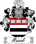 Araldica Italiana Coat of arms used by the Italian family Mazzoli