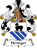 German Wappen Coat of Arms for Heringer