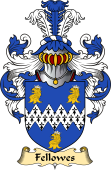 English Coat of Arms (v.23) for the family Fellowes