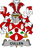 Irish Coat of Arms for Cullen or O'Cullen