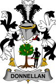 Irish Coat of Arms for Donnellan or O'Donnellan