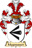v.23 Coat of Family Arms from Germany for Magnussen