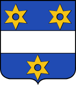 French Family Shield for Mare (de la)