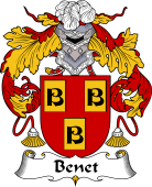 Spanish Coat of Arms for Benet