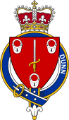 Families of Britain Coat of Arms Badge for: Dunn (Scotland)